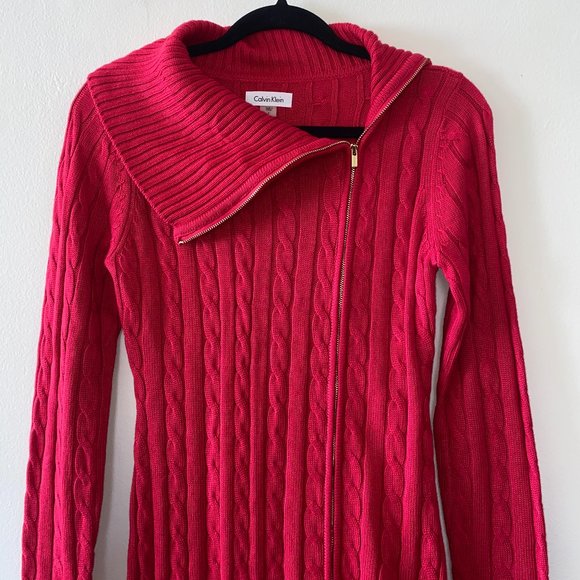 Calvin Klein Dresses & Skirts - Calvin Klein Pink Sweater Dress